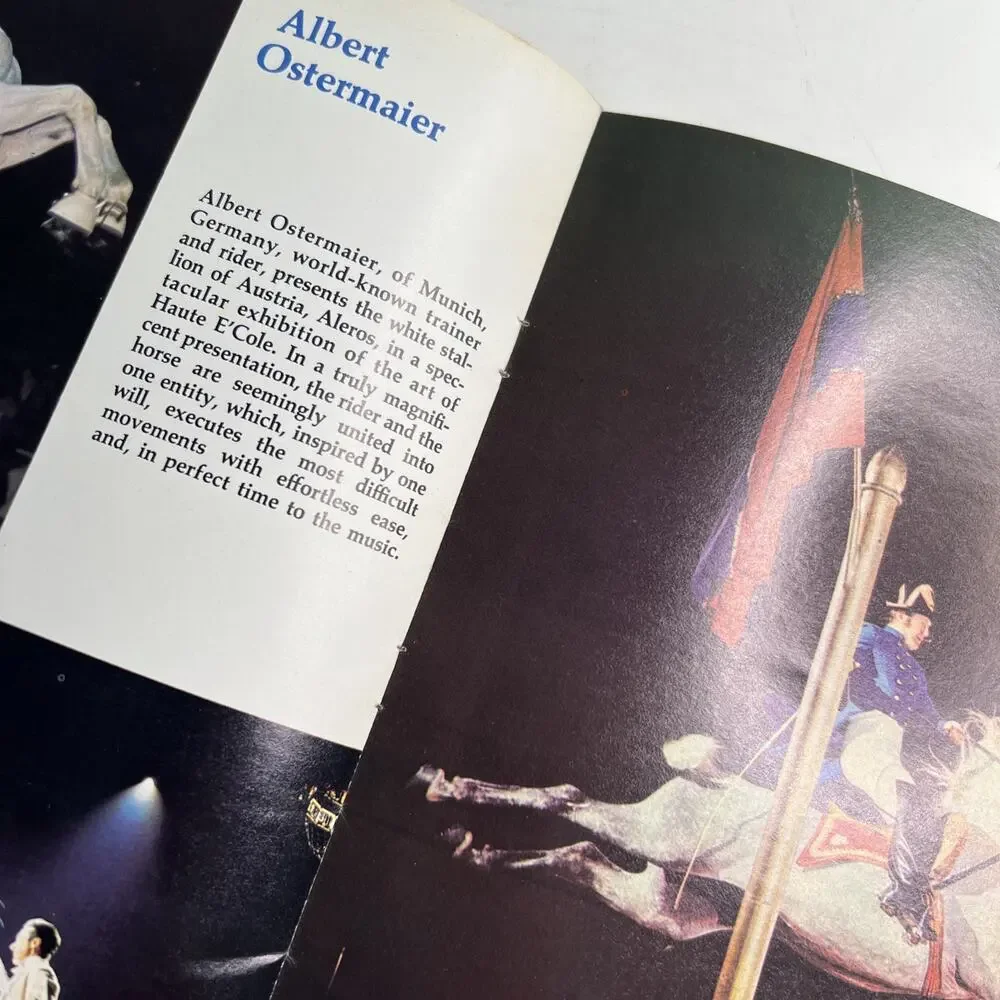 The Wonderful World of Horses Featuring The Royal Lipizzan Stallion Show Program